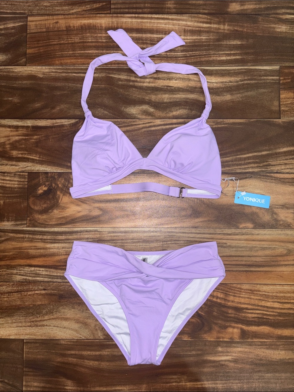 Younique Pastel Lavender Bikini NWT